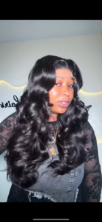 24” SDD Jenny bounce Virgin hair  300g 5by5 lace  Chestnut brown VERY SOFT TEXTURE - Image 2