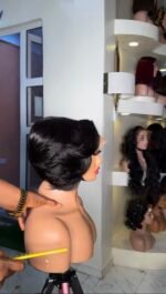 Luxury donor layered tiwa wig 
5by5 glueless customize - Image 3