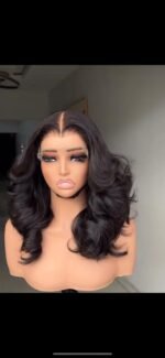 Luxury raw donor bounce  12” 250gram 5by5 hd lace  Ready to wear - Image 3