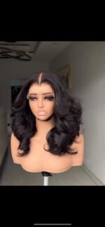 Luxury raw donor bounce  12” 250gram 5by5 hd lace  Ready to wear - Image 2