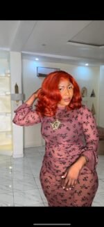 12” raw donor luxury  ginger bounce  300gram pair with 5by5  Slightly Layered  Color for all skin - Image 3