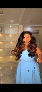 LUXURY SDD luxury bounce  18” 350gram 5by5 lace  Custom made  Ready to wear glueless unit  No need of styling - Image 2