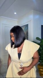 Luxury glueless 10” 5by5 hd lace bone straight 250gram - Image 2