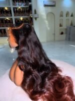 Lux raw Filipino donor ombré wavy 26” 500g 6by6 hd lace - Image 2