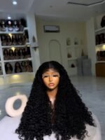 26” SDD water curly 5by5 lace - Image 3