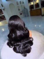 Raw donor wavy unit natural black 26” 13by6 hdlace(free glueless customization)✅ - Image 6